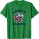 Liberty University Flames Arched Grandma T-Shirt - T-Shirt | Irish Green