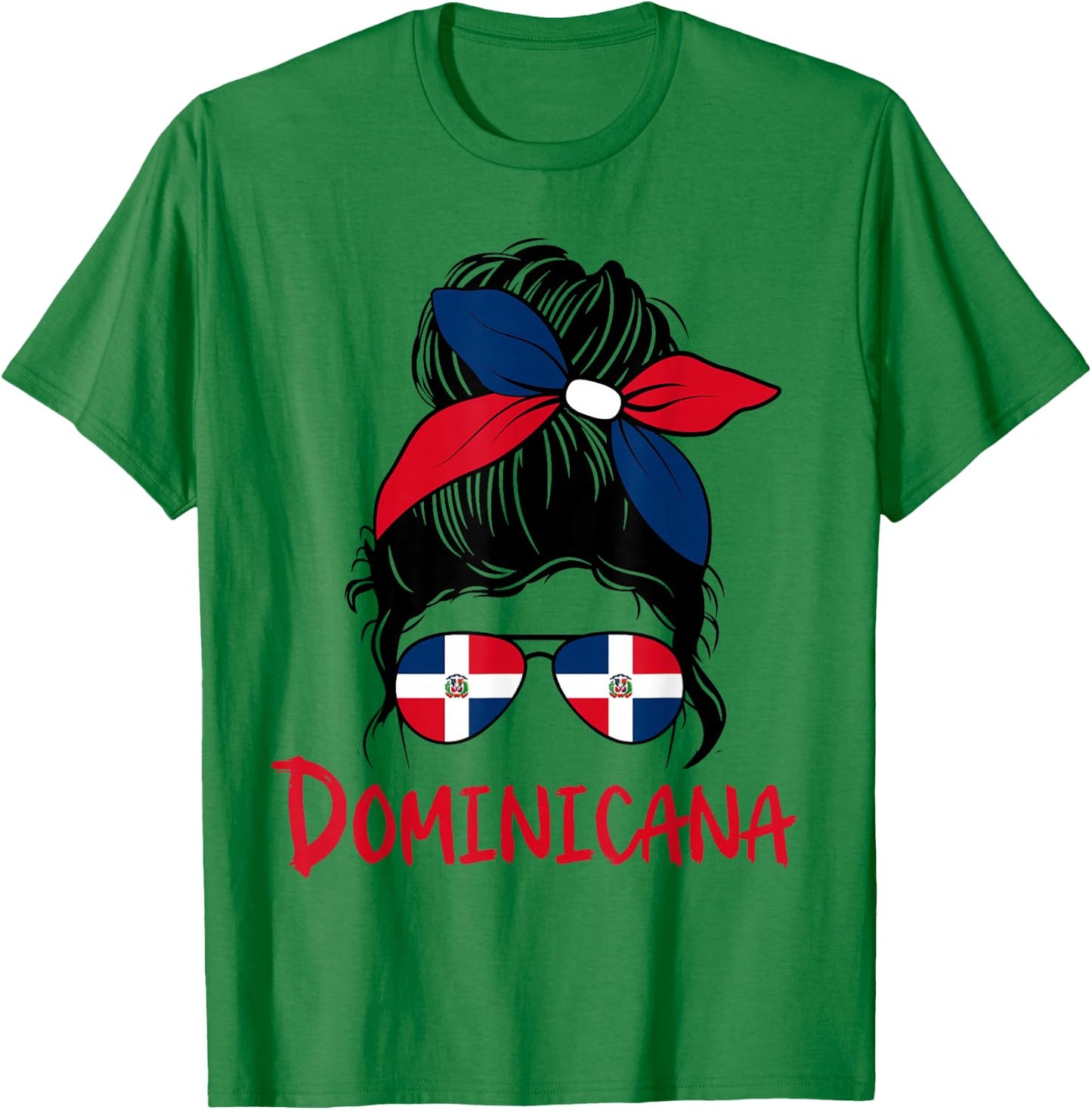 Republica dominicana graphic design for girls kid toodler RD T-Shirt - T-Shirt | Irish Green