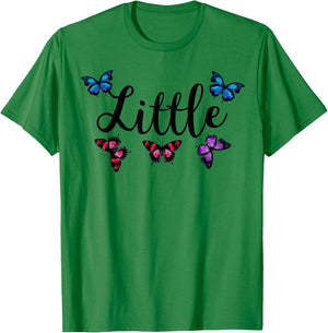 Big Little Sorority Butterfly Reveal Pledge Rush Alumnae T-Shirt - T-Shirt | Irish Green