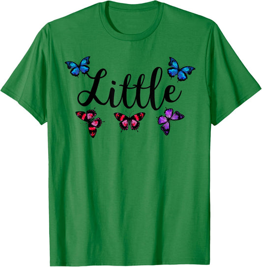 Big Little Sorority Butterfly Reveal Pledge Rush Alumnae T-Shirt - T-Shirt | Irish Green