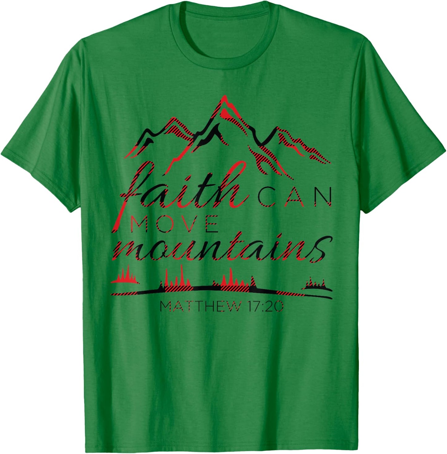 Christian Faith Religious Bible Verse Gifts Women Teen Girls T-Shirt - T-Shirt | Irish Green