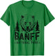 Banff National Park Alberta Lake Louise Bears Banff T-Shirt - T-Shirt | Irish Green