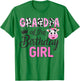 Grandpa of The Birthday Girl Farm Cow 1 St Birthday Girl T-Shirt - T-Shirt | Irish Green