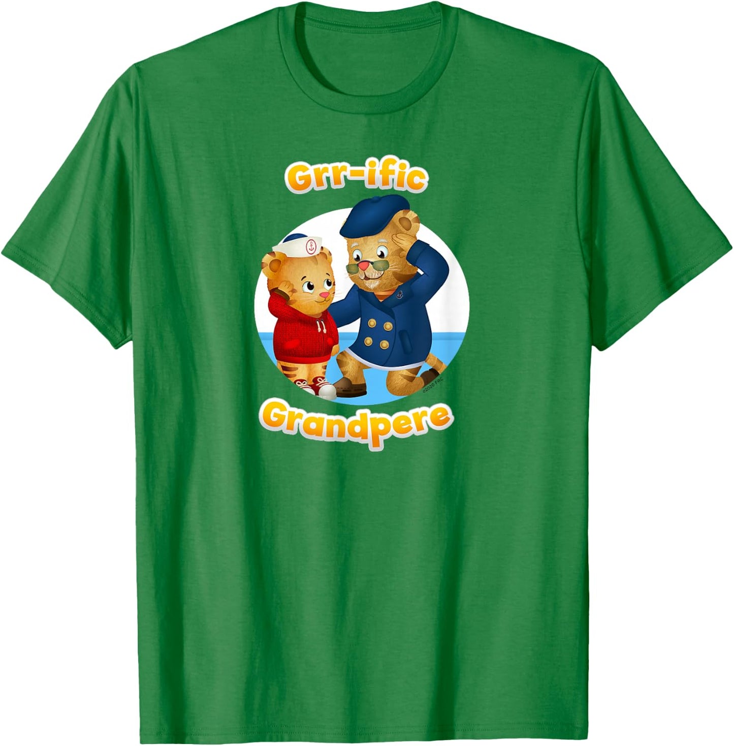 Daniel Tiger's Neighborhood: Grr-ific Grandpere T-Shirt - T-Shirt | Irish Green