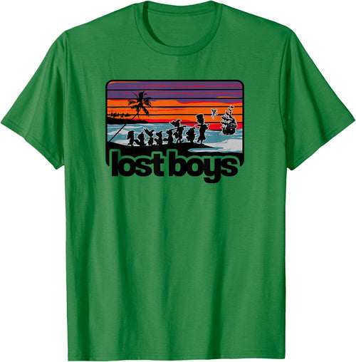 Disney Peter Pan Group Shot Lost Boys Color Stripes