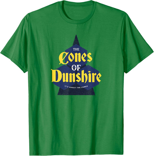 NBC Parks and Recreation Cones of Dunshire Ben Wyatt Red T-Shirt - T-Shirt | Irish Green