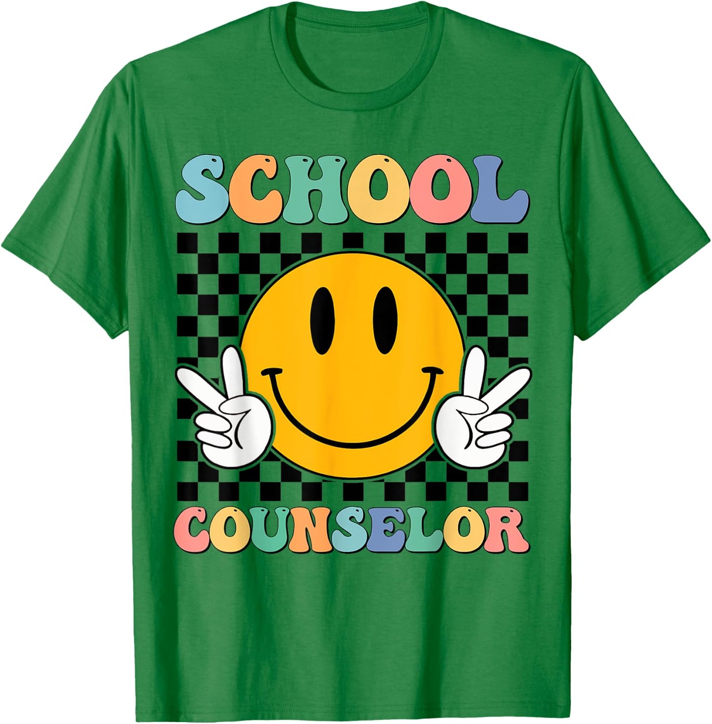 School Counselor Teacher Counseling Office School Guidance T-Shirt - T-Shirt | Irish Green