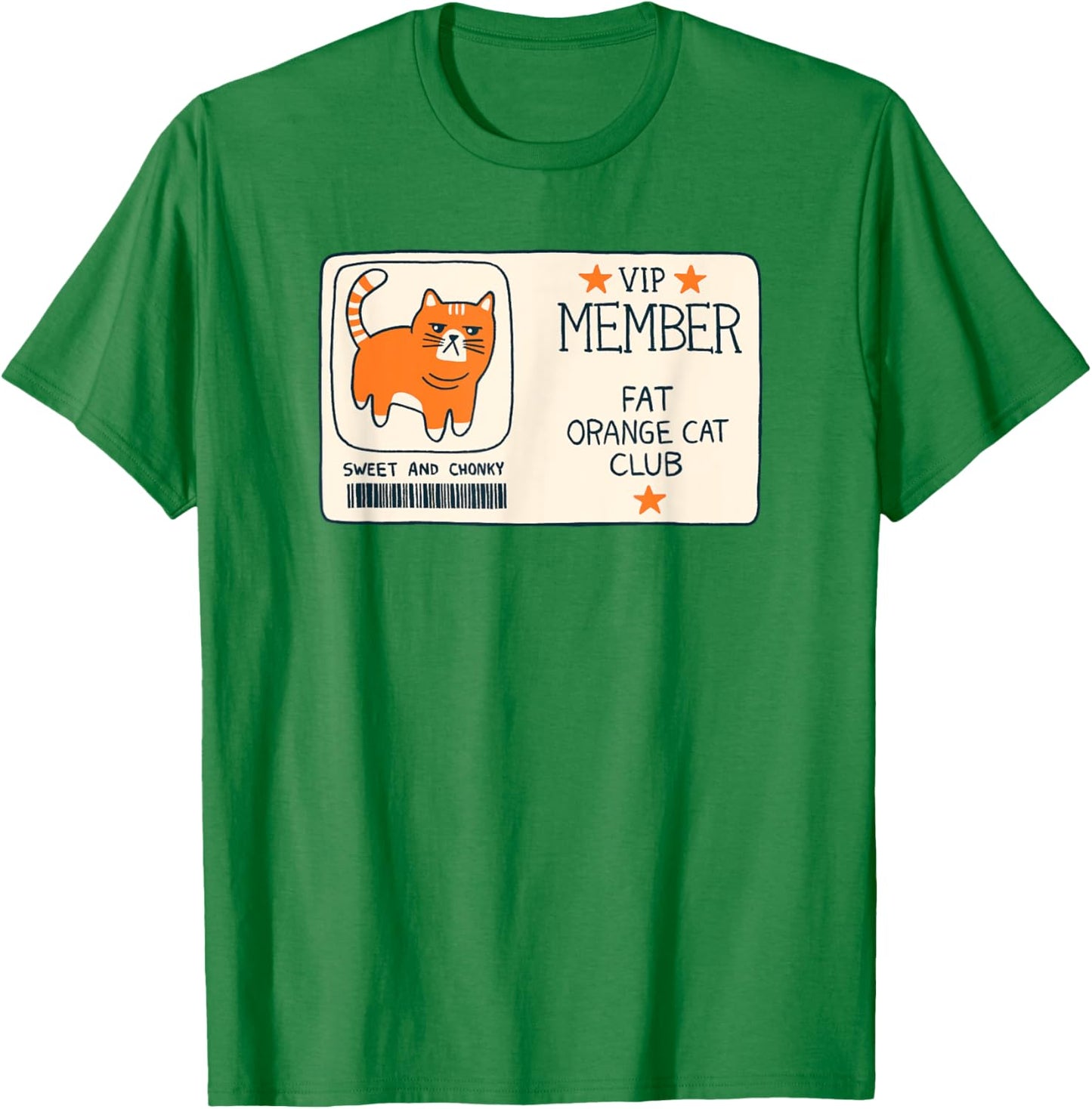 Fat Orange Cat Club Women T-Shirt - T-Shirt | Irish Green