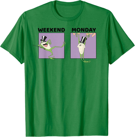 Looney Tunes Michigan J. Frog Weekend VS. Monday T-Shirt - T-Shirt | Irish Green