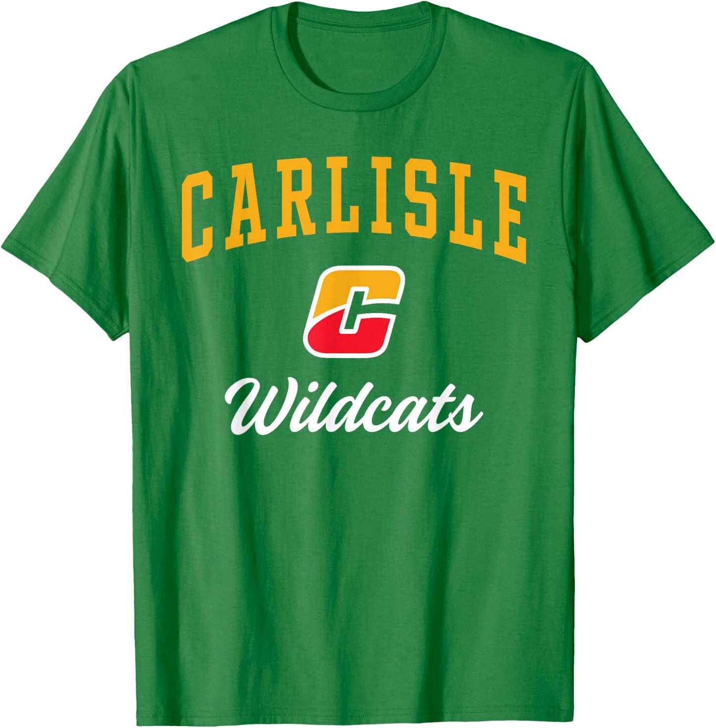 Carlisle High School Wildcats T-Shirt - T-Shirt | Irish Green