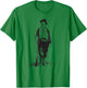 Billy The Kid Gunslinger Old West History Wild Southwest T-Shirt - T-Shirt | Irish Green