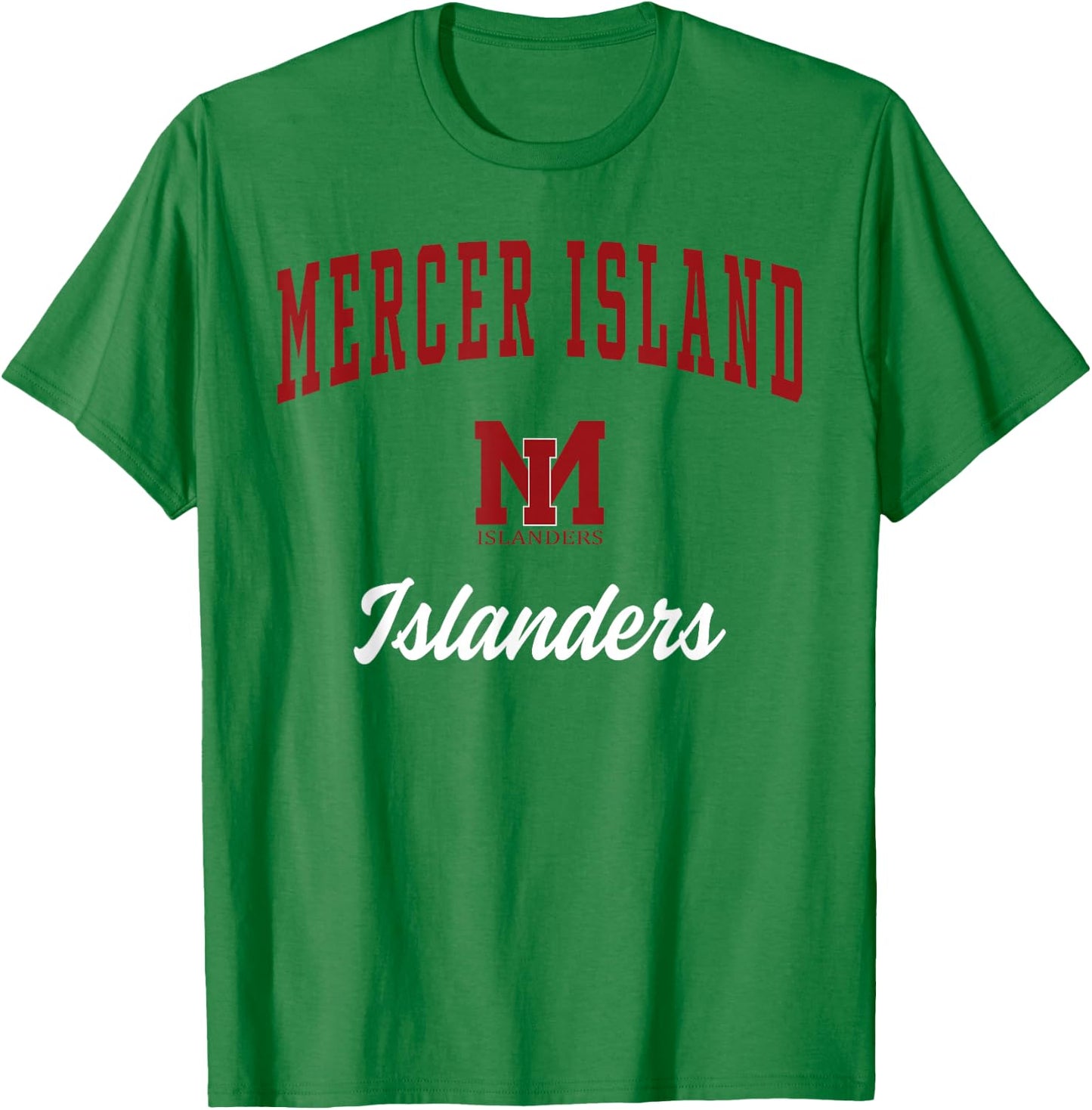 Mercer Island High School Islanders T-Shirt - T-Shirt | Irish Green