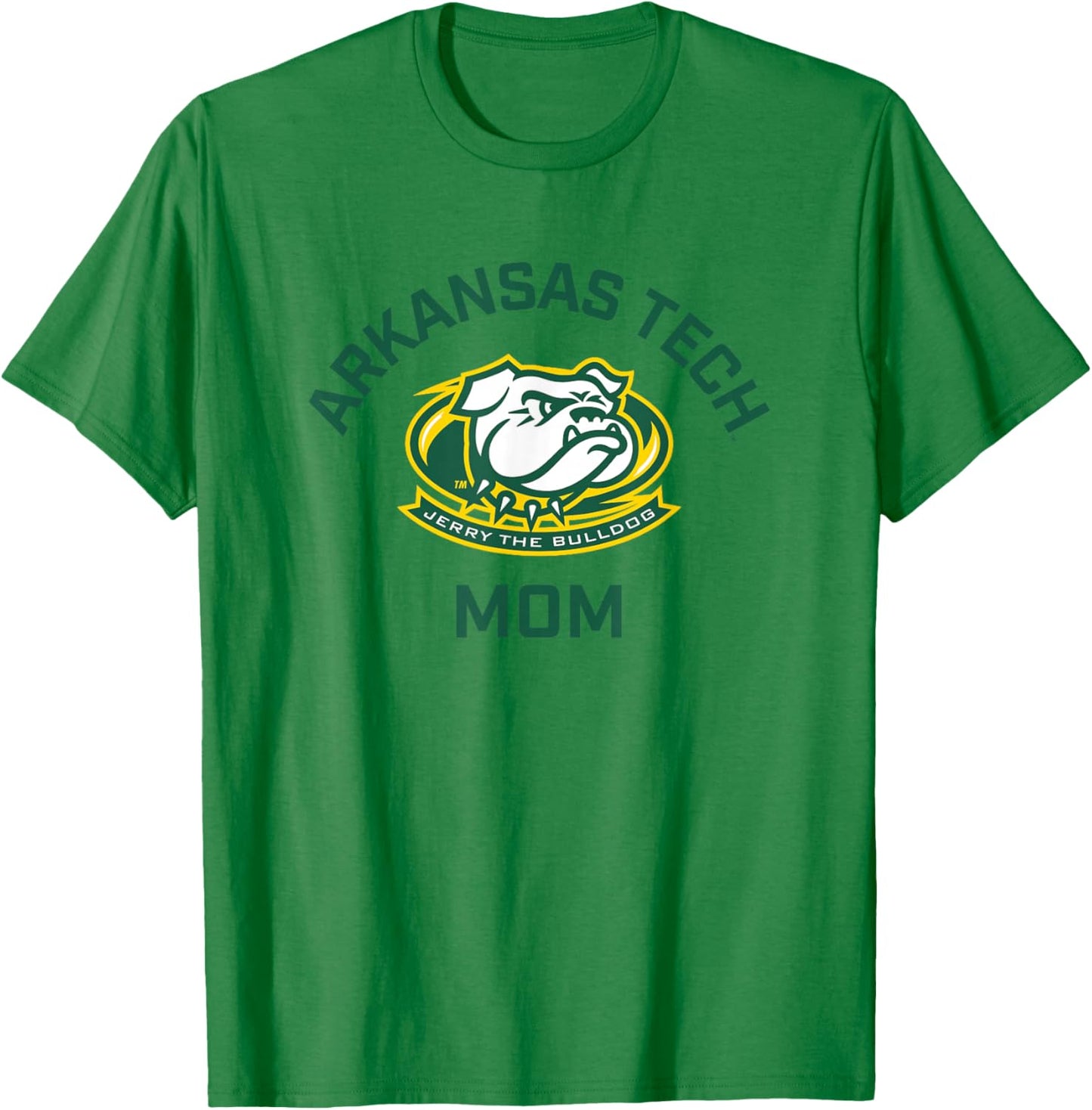 Arkansas Tech University ATU Wonder Boys Arched Mom T-Shirt - T-Shirt | Irish Green