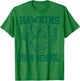 Netflix Stranger Things Hawkins High School 1983 T-Shirt - T-Shirt | Irish Green