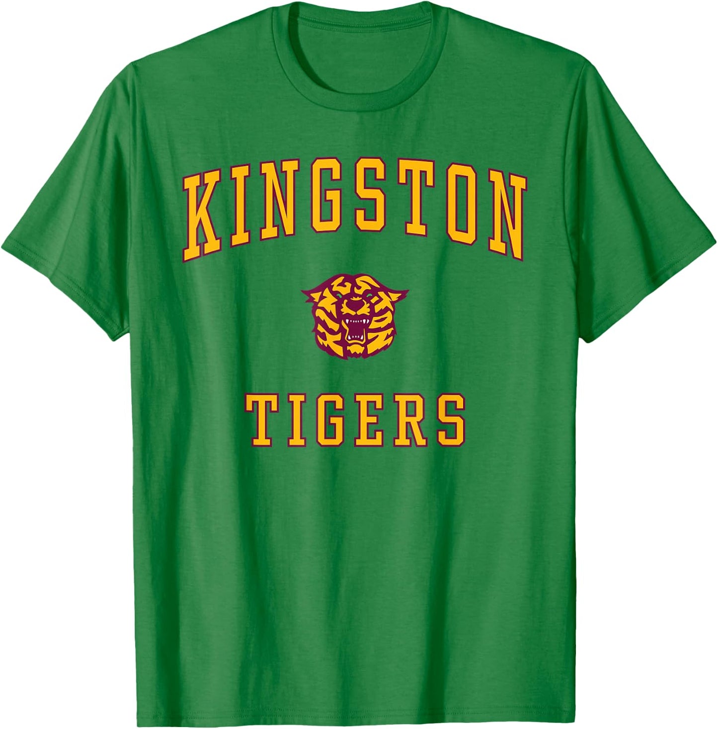 Kingston High School Tigers T-Shirt - T-Shirt | Irish Green