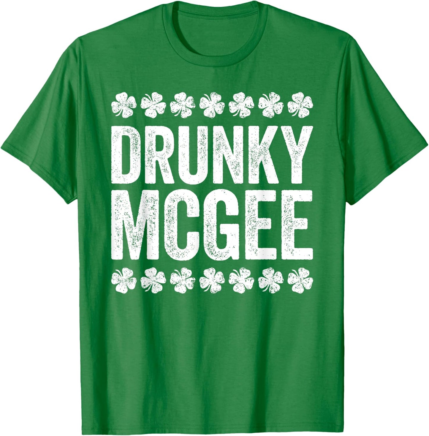 Drunky Mcgee Shirt Couple Irish Men Women St Patricks Day T-Shirt - T-Shirt | Irish Green