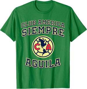 Club America - Score Big with Our Exclusive Collection T-Shirt - T-Shirt | Irish Green