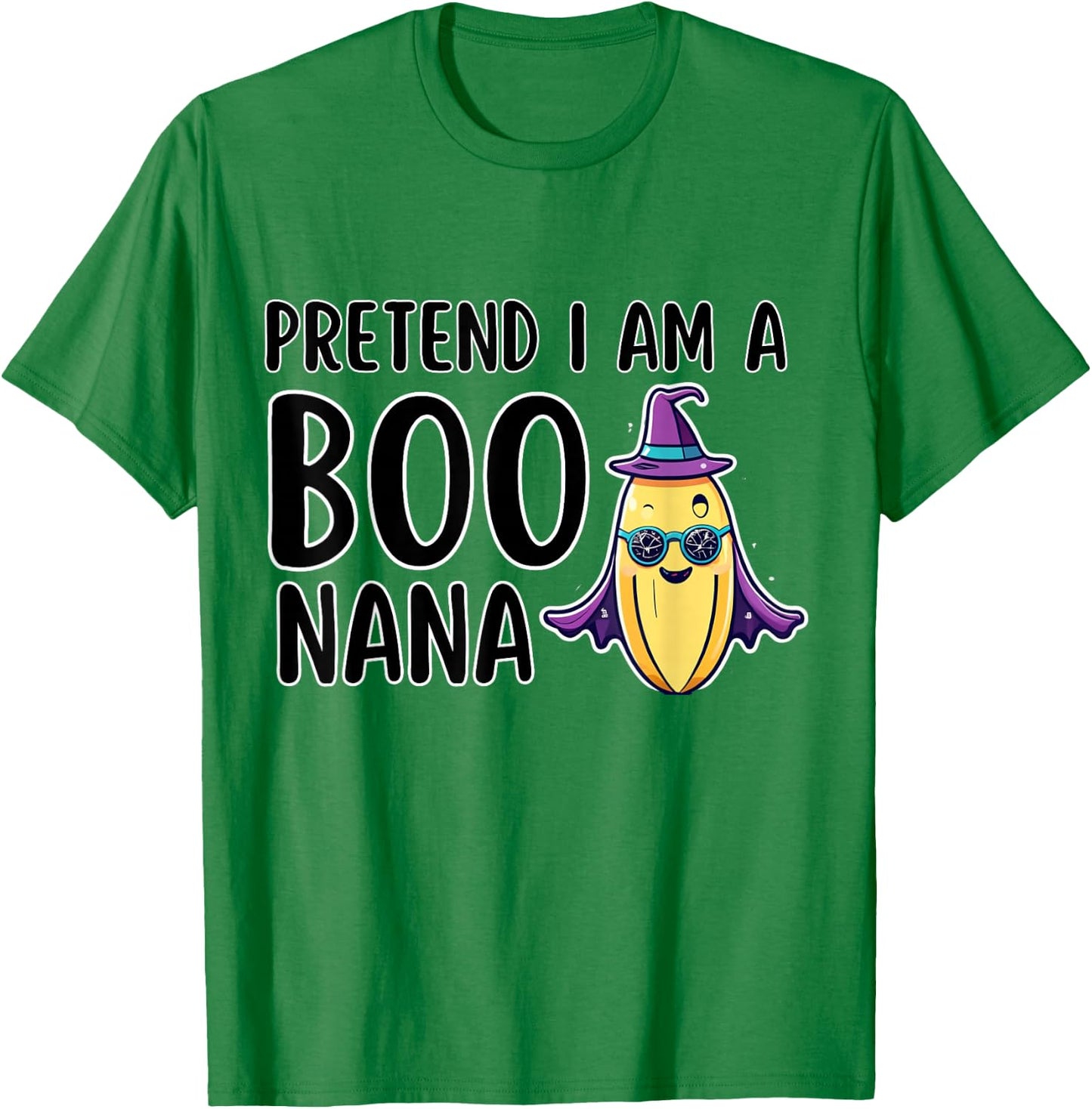 Funny Lazy Halloween Costume Boo Pretend I Am A Banana T-Shirt - T-Shirt | Irish Green