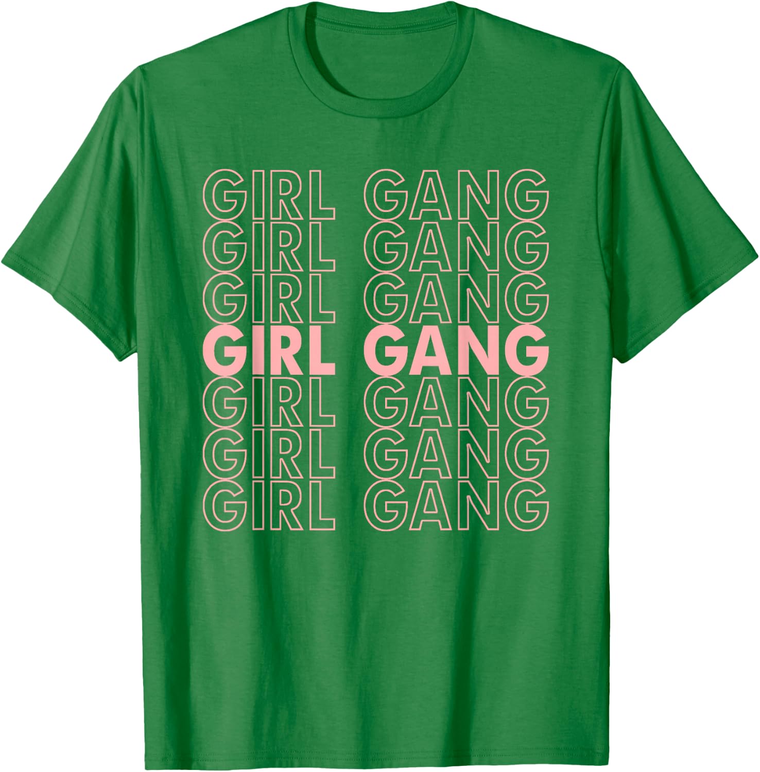 Girl Gang - Girl Gang Pastel T-Shirt - T-Shirt | Irish Green