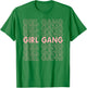 Girl Gang - Girl Gang Pastel T-Shirt - T-Shirt | Irish Green