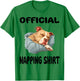 Pittie Pitbull Terrier Dog Pajama Nightgown Official Napping Women Kids T-Shirt - T-Shirt | Irish Green
