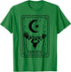 Tarot Card Raccoon Lover Gift My Wild Era T-Shirt - T-Shirt | Irish Green