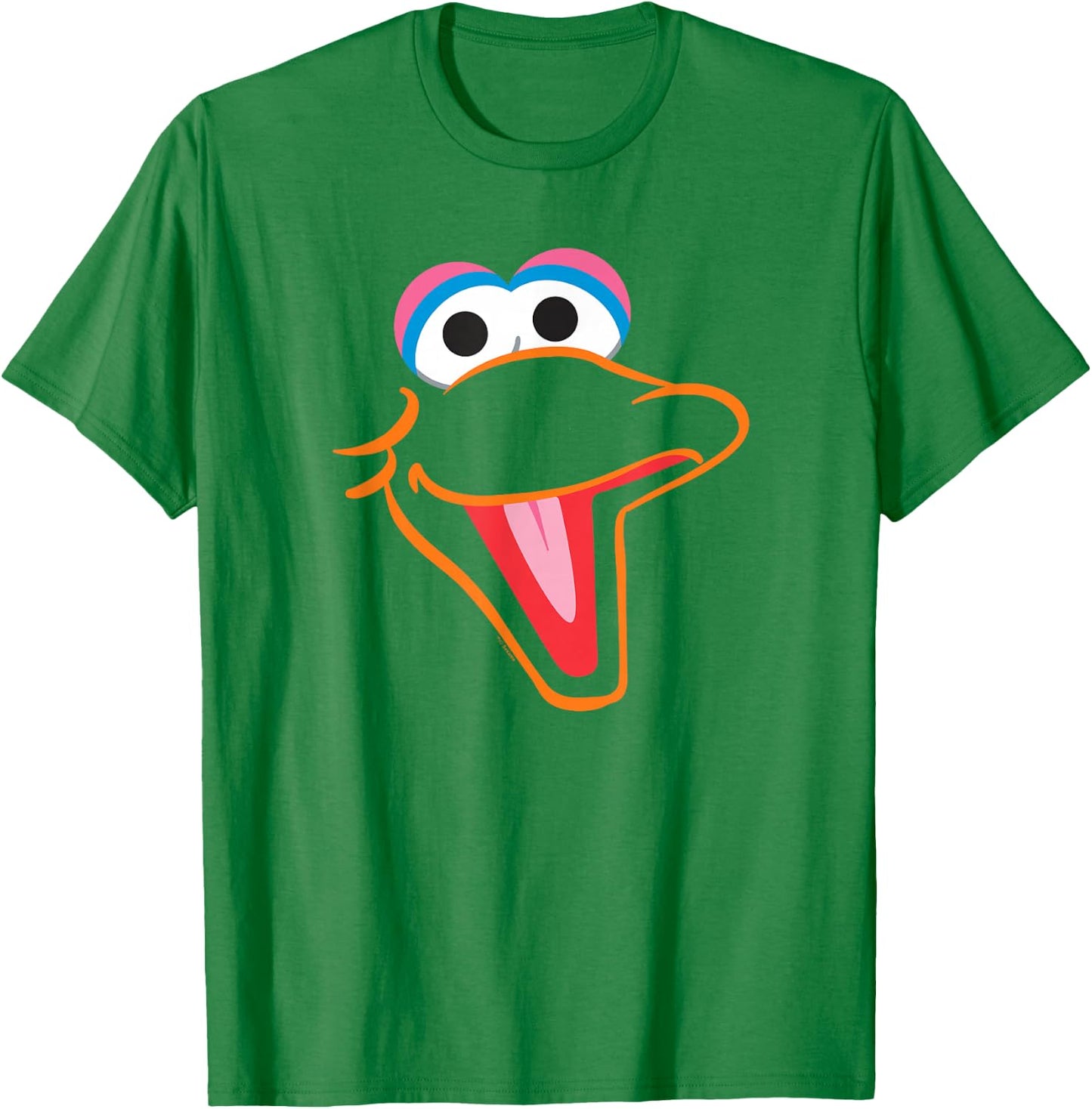 Sesame Street Big Bird Face Halloween Costume T-Shirt - T-Shirt | Irish Green