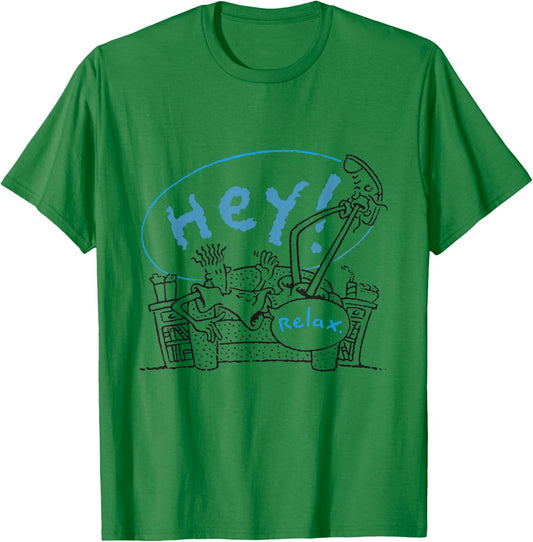 Fido Dido Hey Relax T-Shirt - T-Shirt | Irish Green