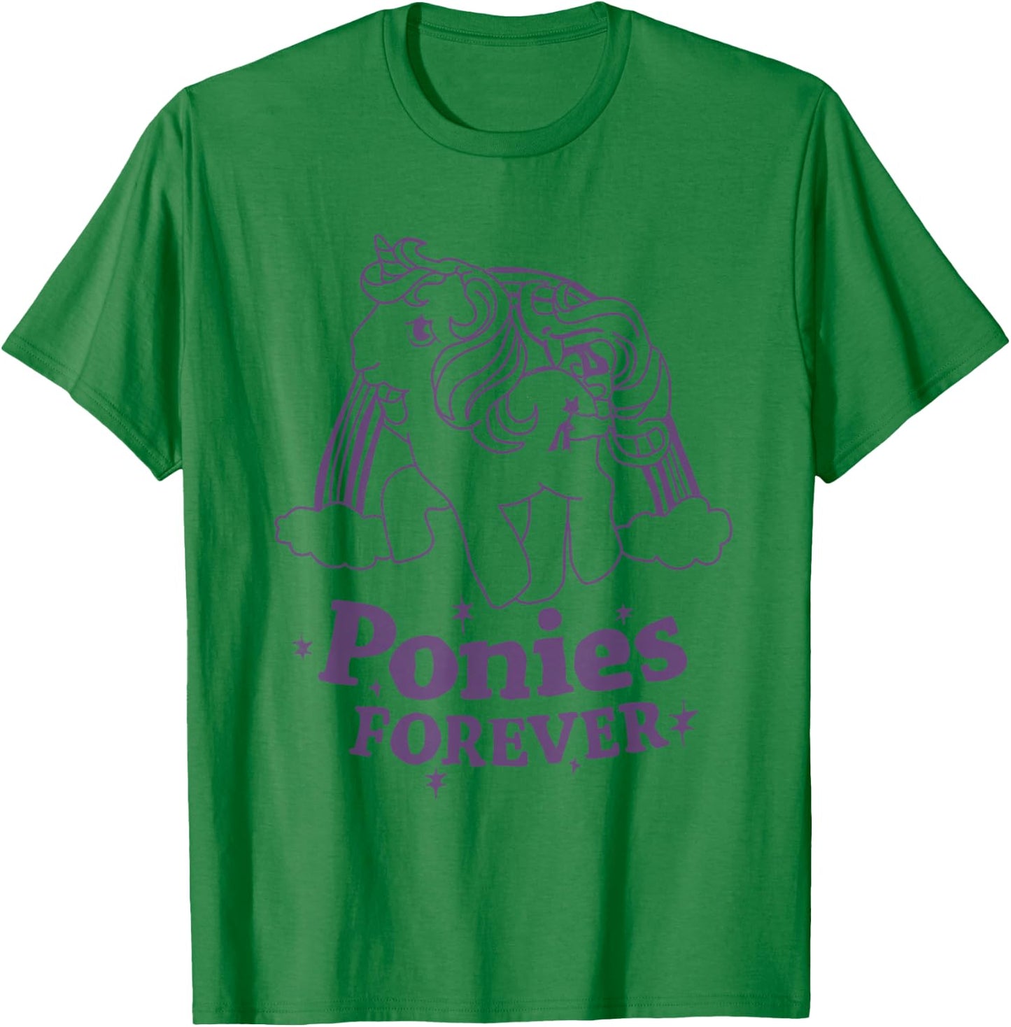 Ponies Forever Band Reference Grey T-Shirt - T-Shirt | Irish Green