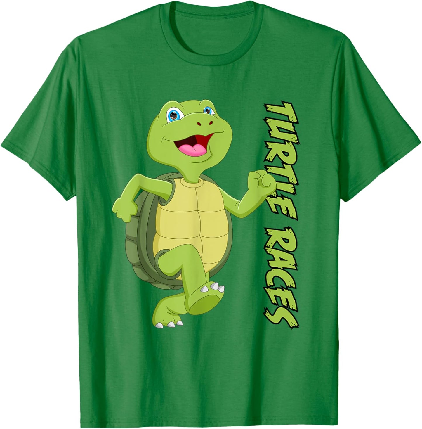 Turtle Races Summer Turtle Racing T-Shirt - T-Shirt | Irish Green
