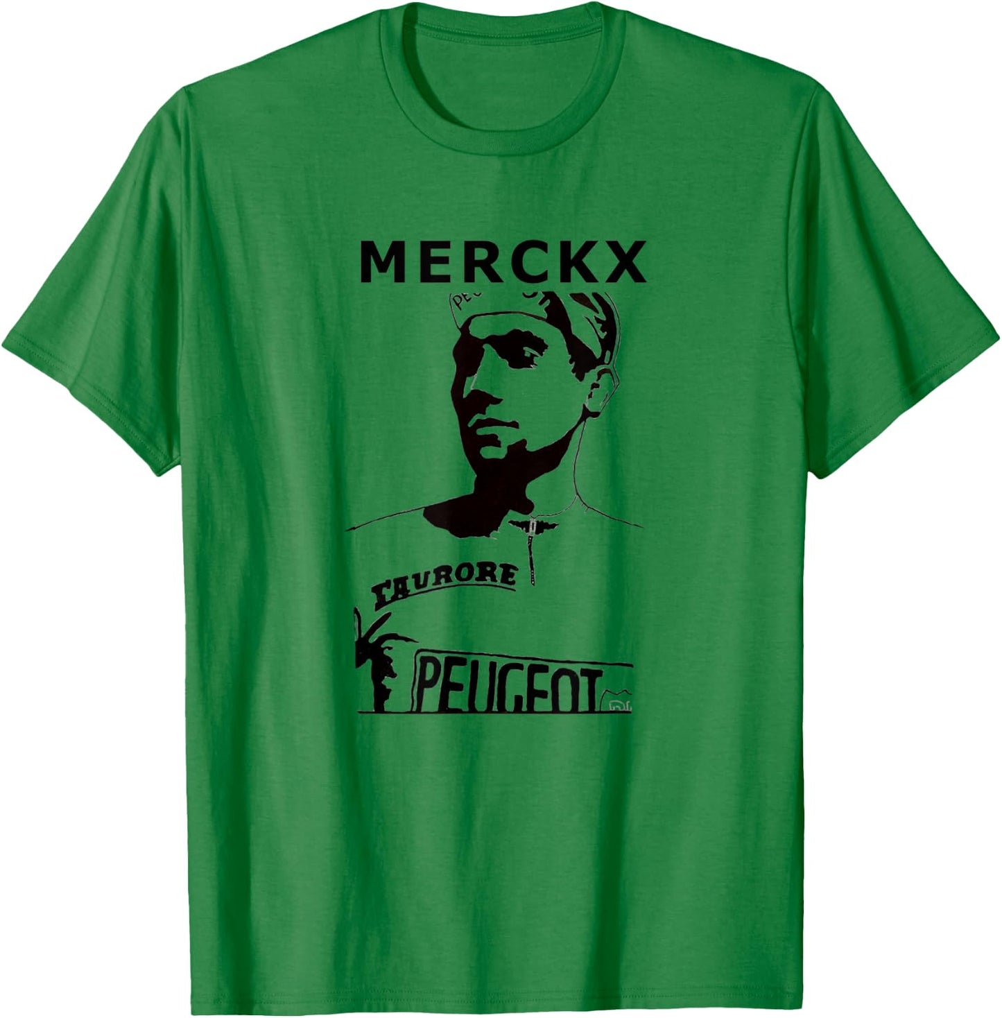 Eddy Merckx The Cannibal Jersey T-Shirt - T-Shirt | Irish Green