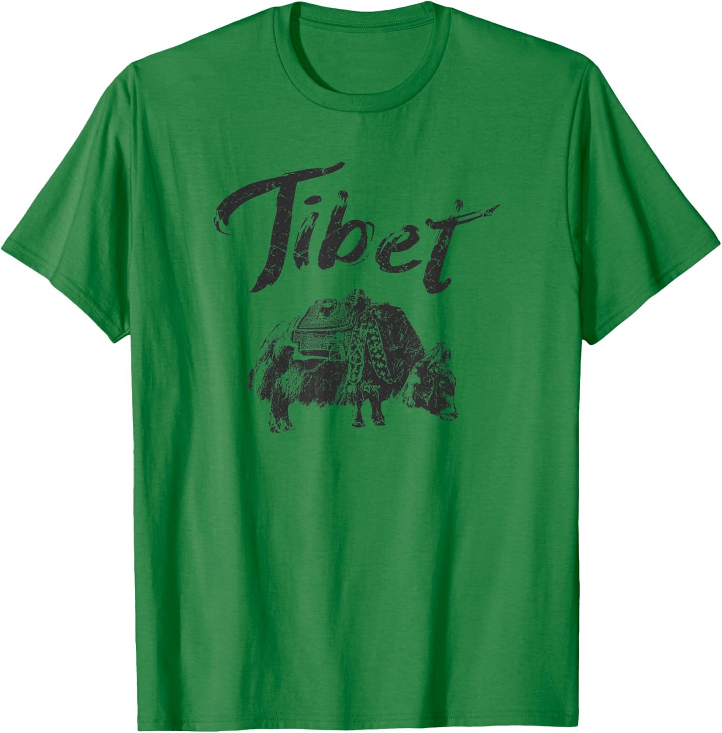 Tibet Vintage Tibetan T-Shirt - T-Shirt | Irish Green