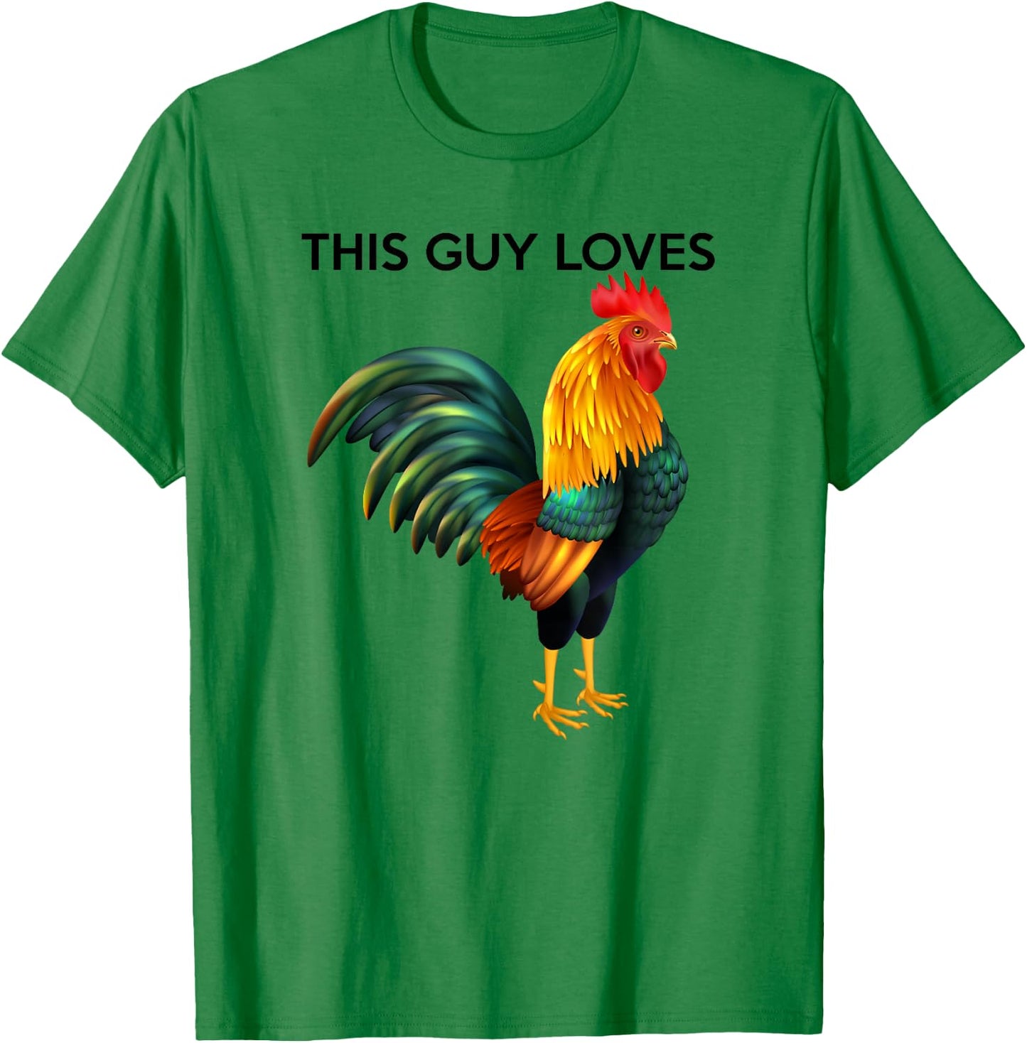 This Guy Loves Cock - Funny Gay Man Gift T-Shirt - T-Shirt | Irish Green