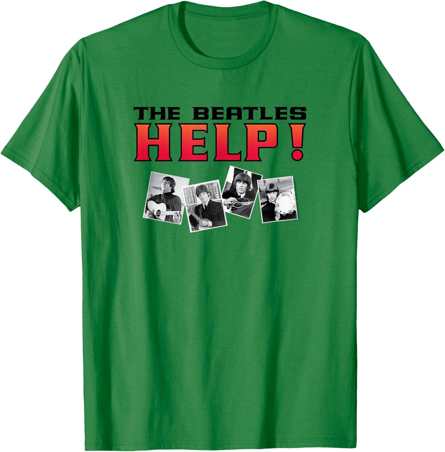 The Beatles - Help! T-Shirt - T-Shirt | Irish Green