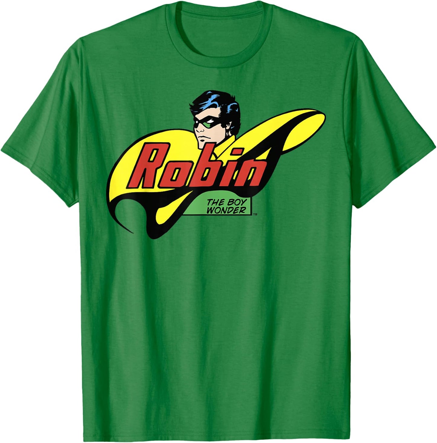 DC Comics Robin The Boy Wonder Comic T-Shirt - T-Shirt | Irish Green