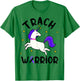 Trach Warrior Tracheostomy Awareness Unicorn T-Shirt - T-Shirt | Irish Green