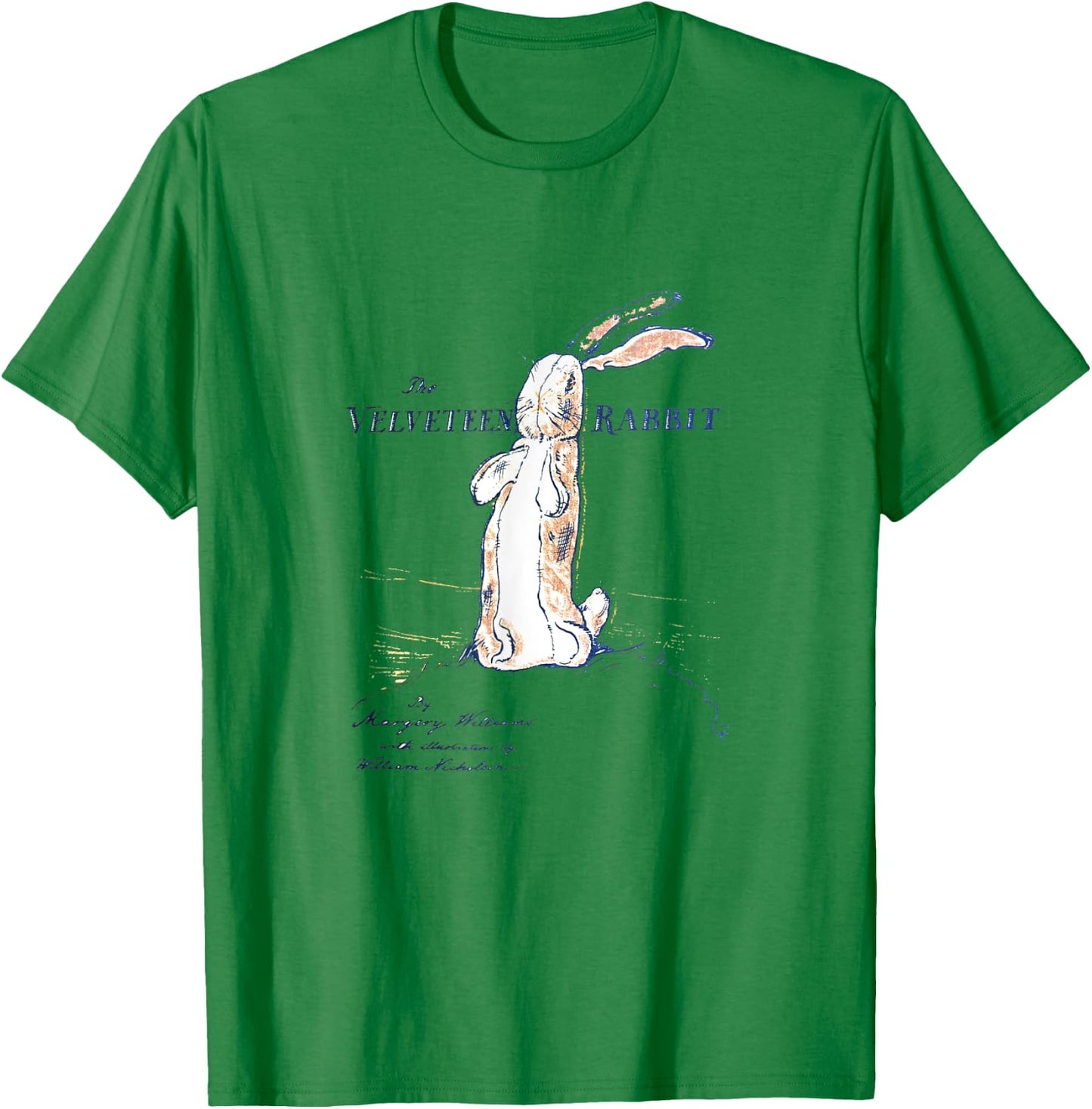 Stuffed rabbit The Velveteen Rabbit, Margery Williams Book T-Shirt - T-Shirt | Irish Green