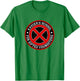 Marvel X-Men Xavier's School For Gifted Youngsters Logo V2 T-Shirt - T-Shirt | Irish Green