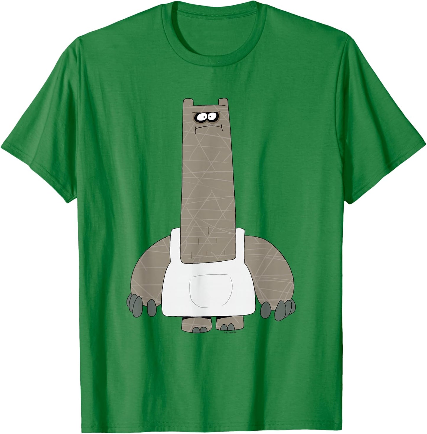 Chowder Shnitzel Angry Pose Full Body Shot T-Shirt - T-Shirt | Irish Green