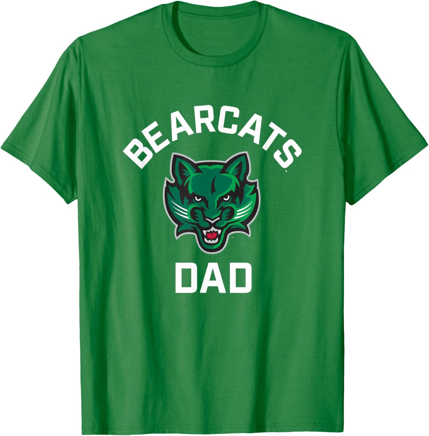 Binghamton University Bearcats Arched Dad T-Shirt - T-Shirt | Irish Green