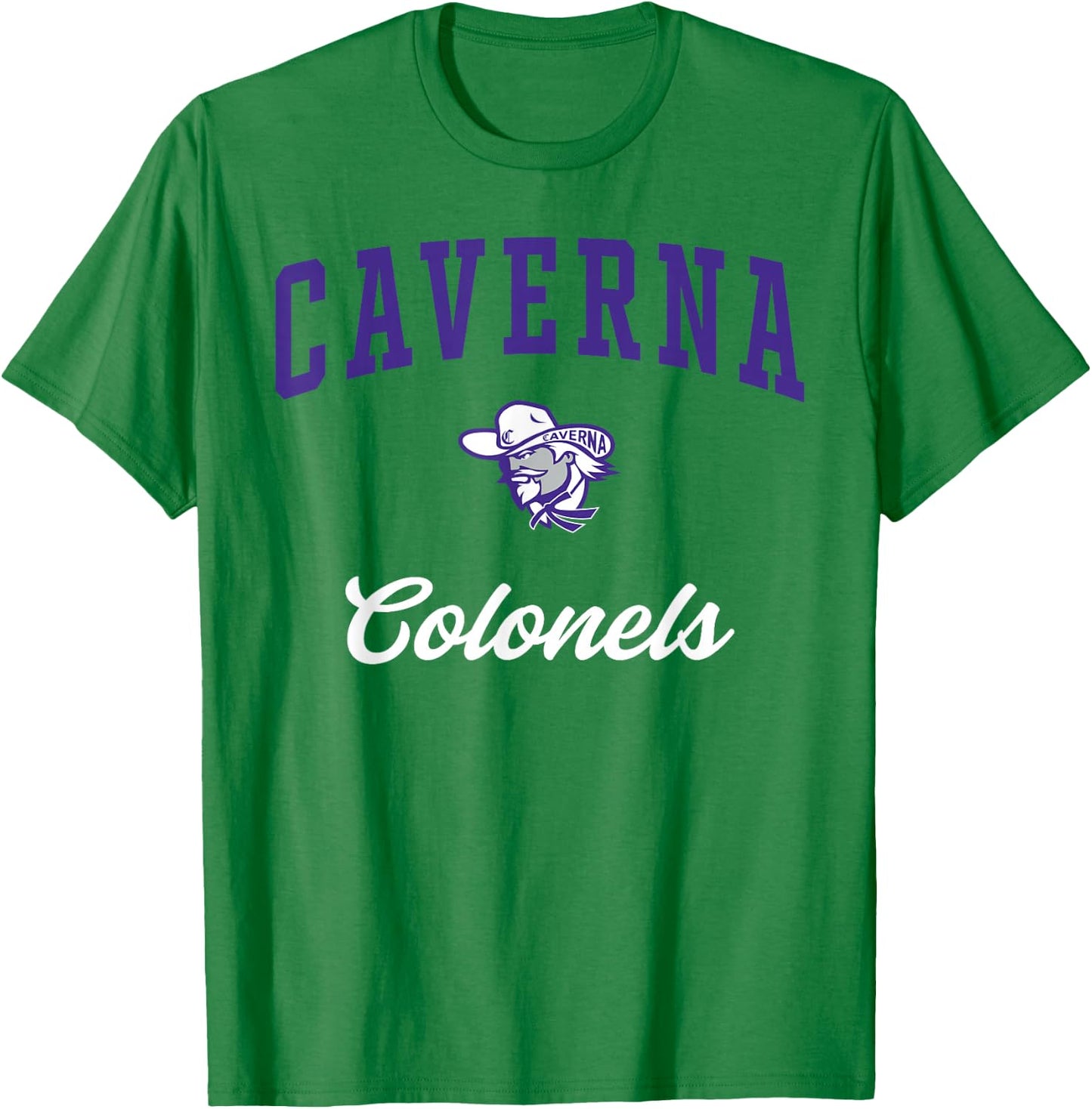 Caverna High School Colonels T-Shirt - T-Shirt | Irish Green