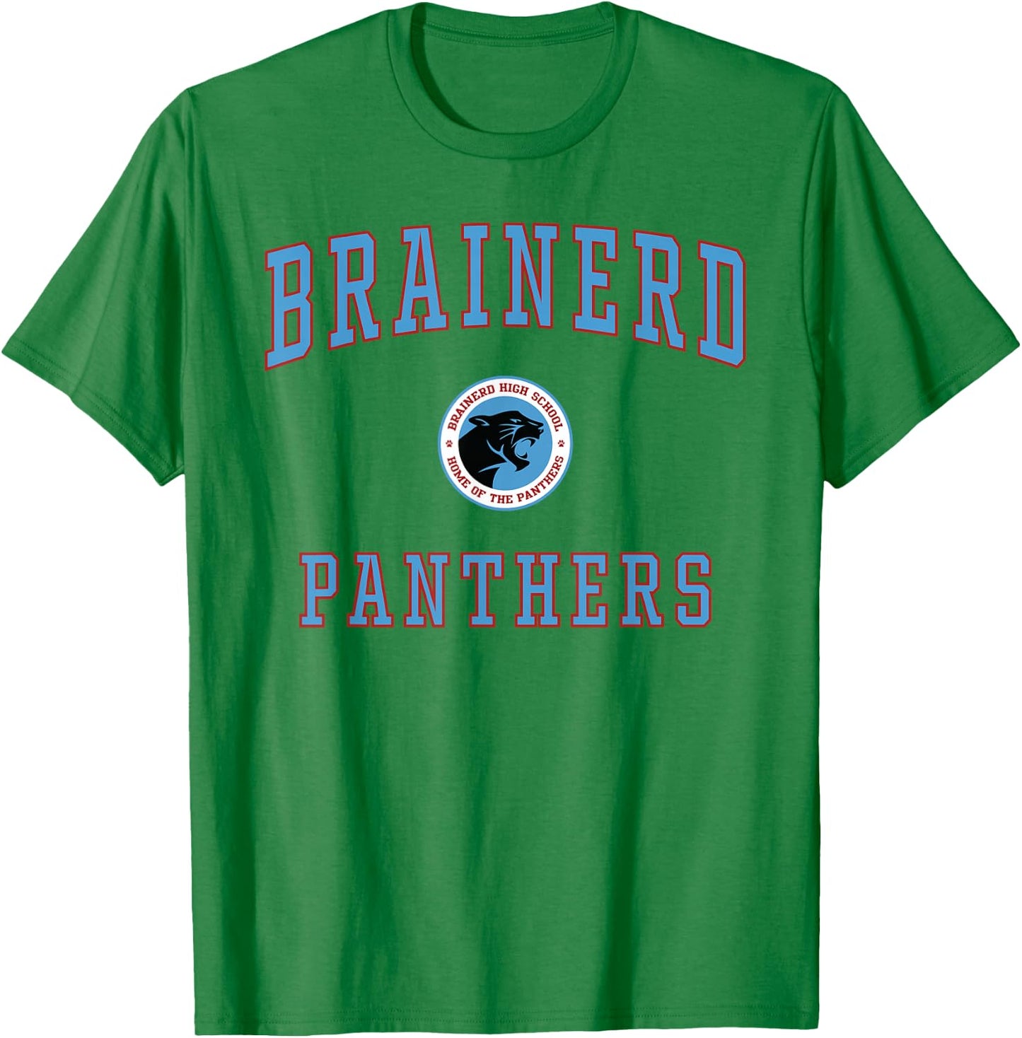 Brainerd High School Panthers T-Shirt - T-Shirt | Irish Green