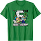 Minecraft Group Shot Happy 6th Birthday T-Shirt - T-Shirt | Irish Green