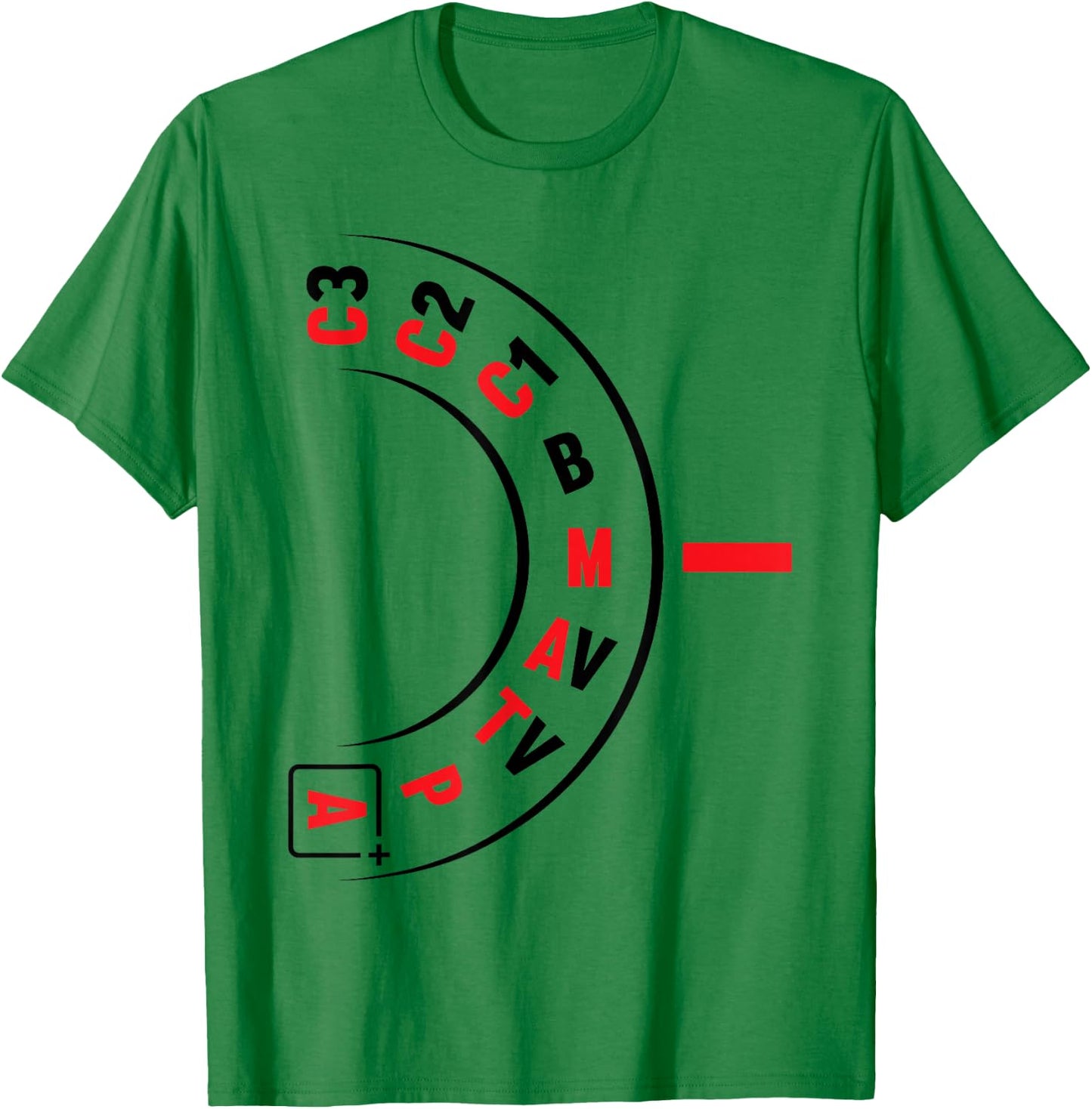 Funny Photographer Camera Lens Photography Photo Gift T-Shirt - T-Shirt | Irish Green