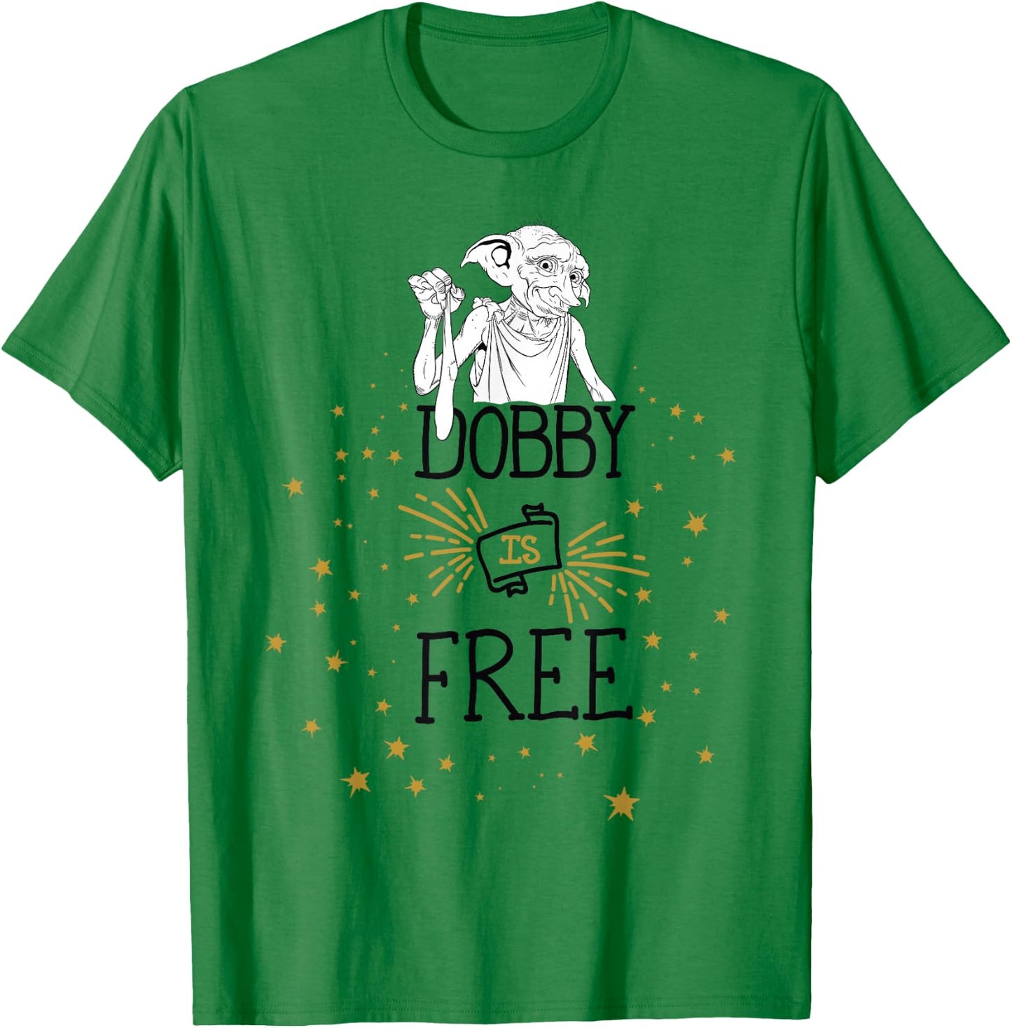 Harry Potter Dobby is Free T-Shirt - T-Shirt | Irish Green