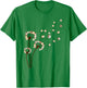 Flower Guinea Pig Dandelion Funny Animal Lovers Cute T-Shirt - T-Shirt | Irish Green