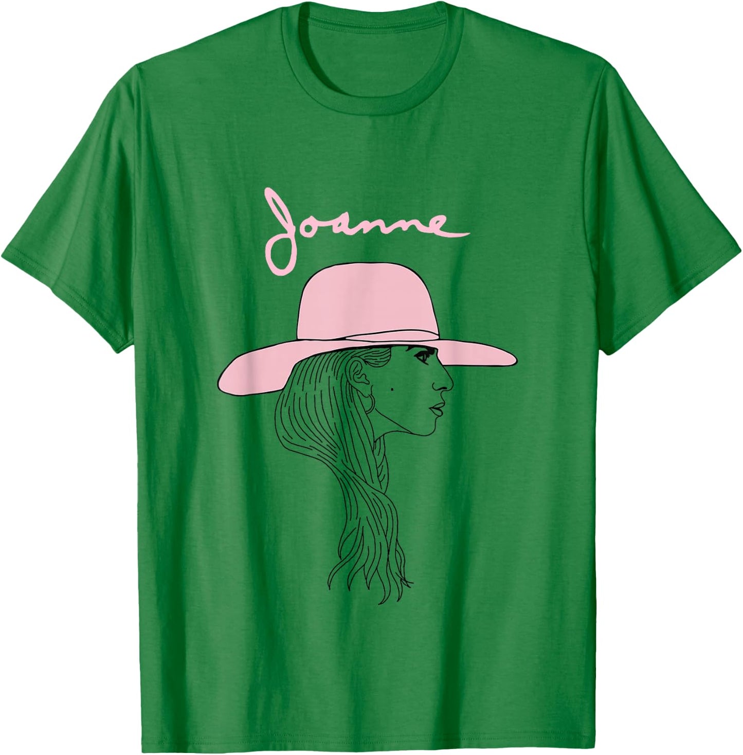 Lady Gaga Joanne Sketch T-Shirt - T-Shirt | Irish Green