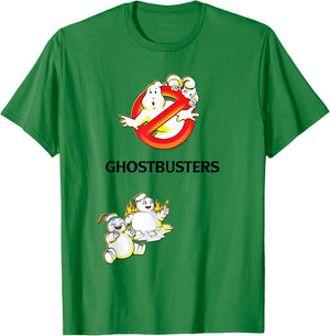 Ghostbusters: Frozen Empire No Ghost Stay Puft Takeover T-Shirt - T-Shirt | Irish Green