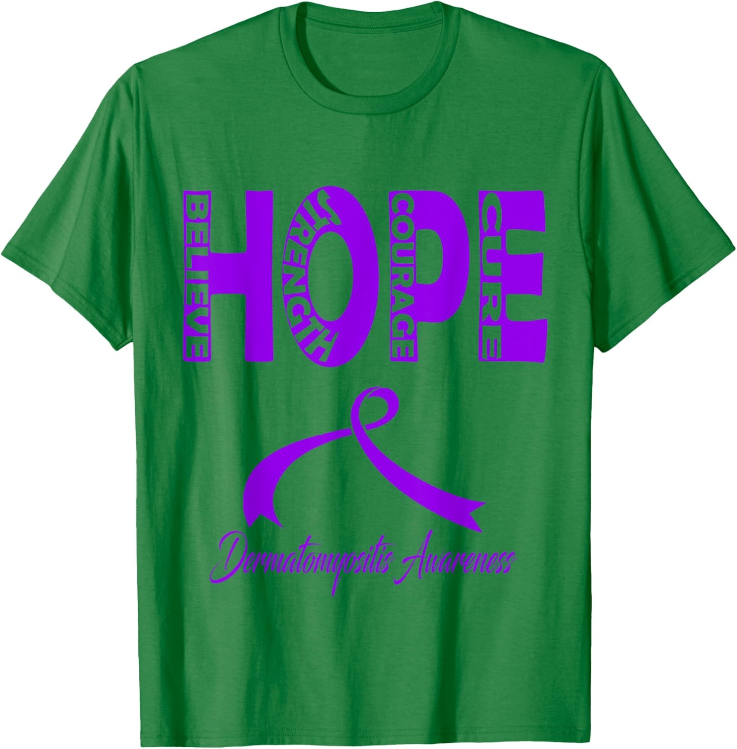 Dermatomyositis Awareness T-Shirt - T-Shirt | Irish Green