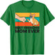 Best Frenchie Mom Ever French Bulldog Mom Women Kids T-Shirt - T-Shirt | Irish Green